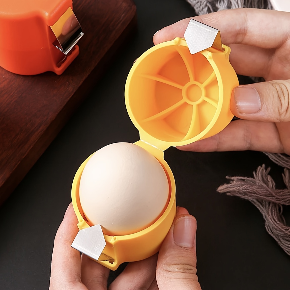 Meal Prep Eggs - 3pcs/1pc Stainless Steel Eggshell Separator -