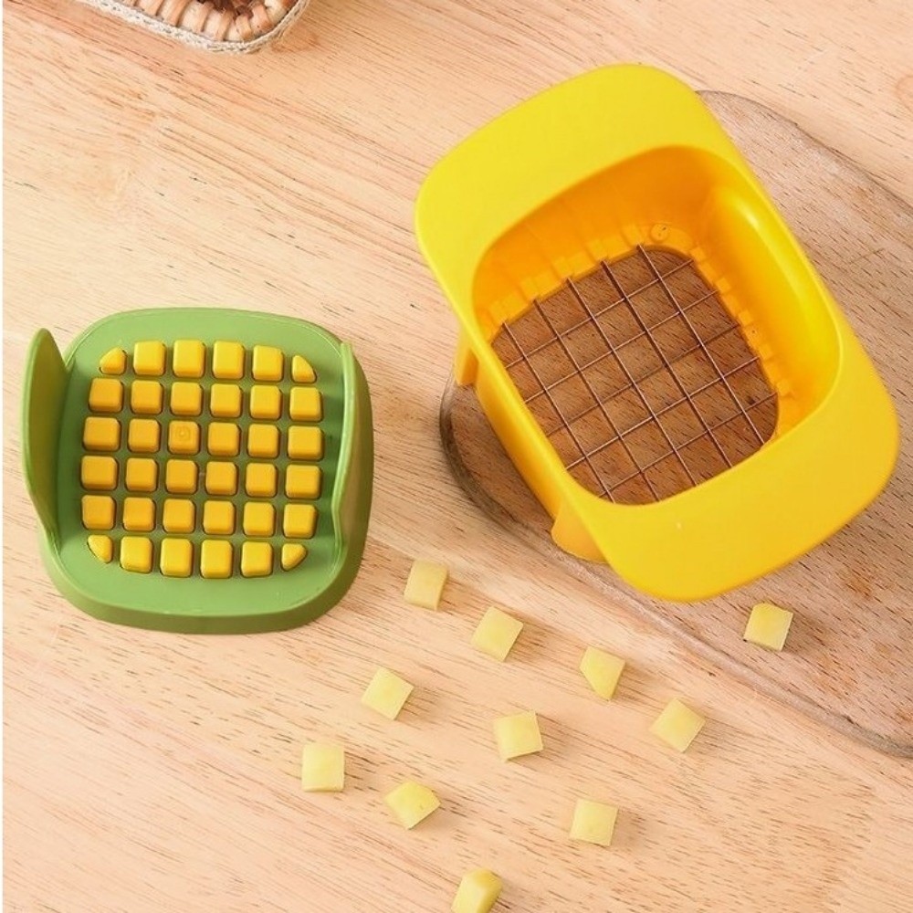 Meal Prep Potatoes - Multi-functional Vegetable Chopper Hand Pressure 2-in-1