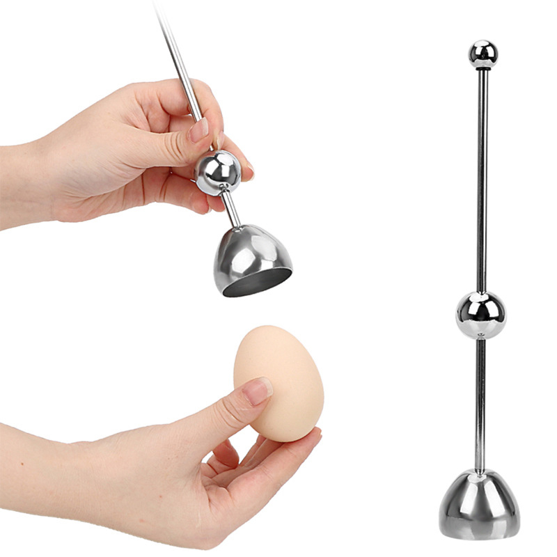 Meal Prep Eggs - Boiled Egg Topper Shell Top Cutter