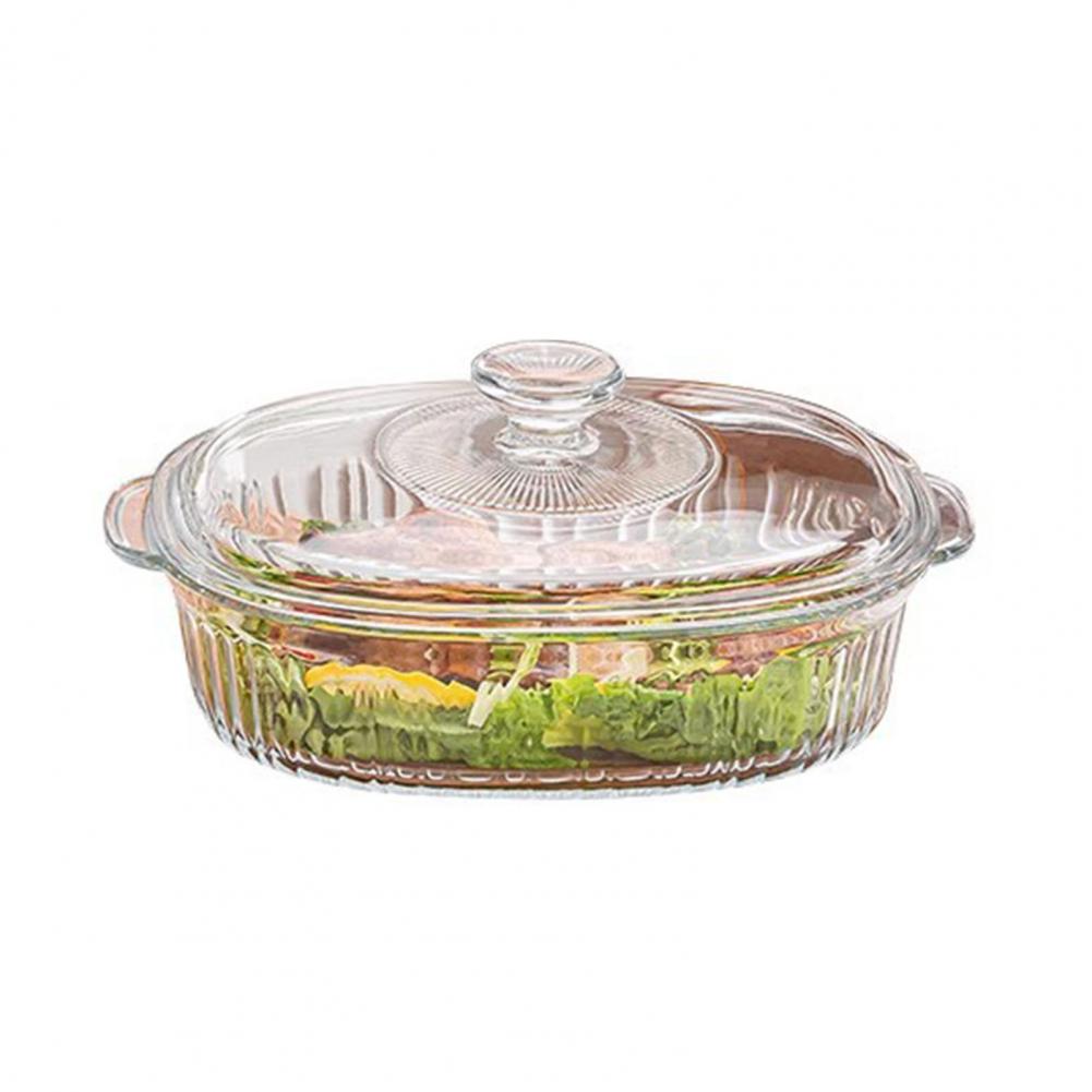 Microwave Safe Baking Pan Heat - Meal Prep Glass Containers Oven Safe recension och pris