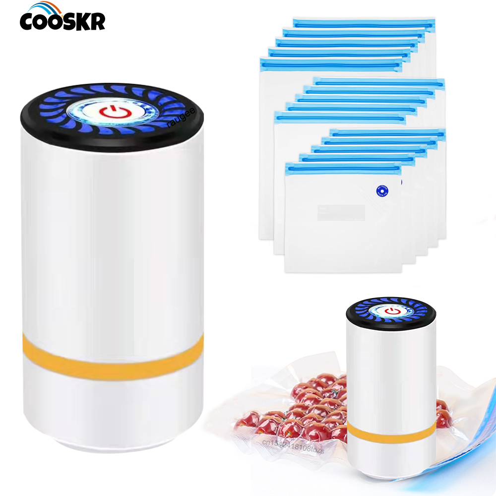 Electric Air Pump Handheld Aut - Meal Prep Vacuum Seal recension och pris