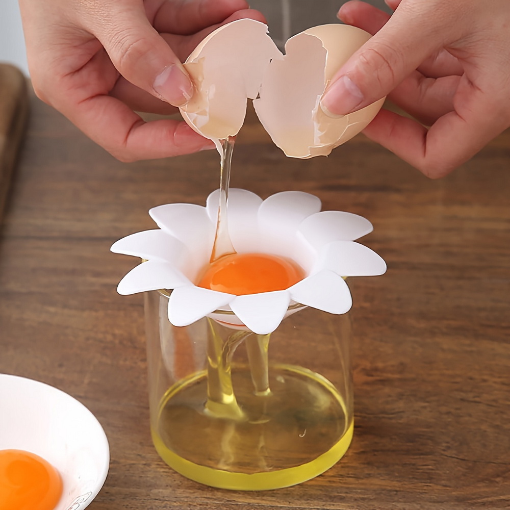 1pc/ Cute Flower Design Egg Wh - Meal Prep Eggs recension och pris