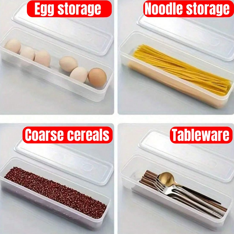 1/2/4Pcs Refrigerator Storage  - Meal Prep Eggs recension och pris