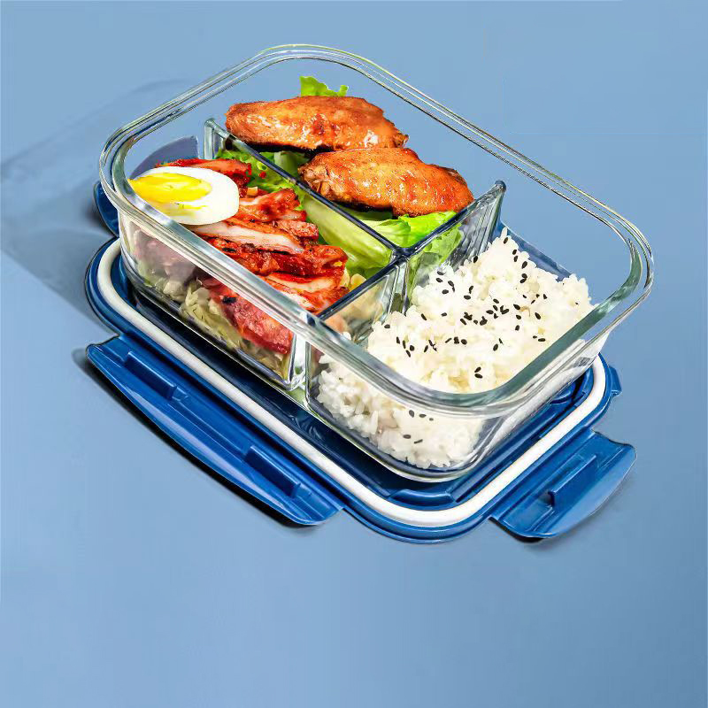 High quality Lunch Box Glass 1 - Meal Prep Glass Containers Oven Safe recension och pris