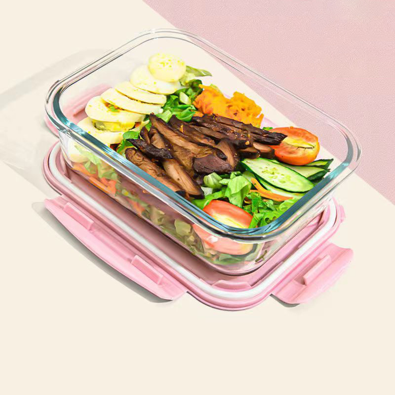 High quality Lunch Box Glass 1 - Meal Prep Glass Containers Oven Safe recension och pris