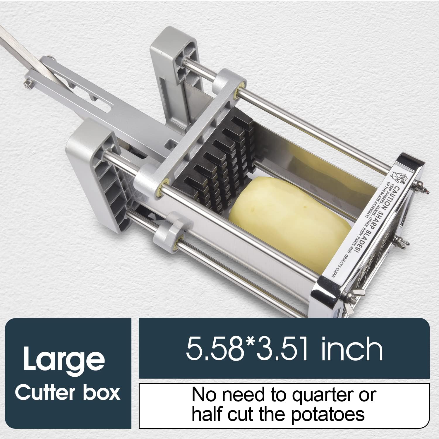 French Fry Cutter for Potatoes - Meal Prep Potatoes recension och pris